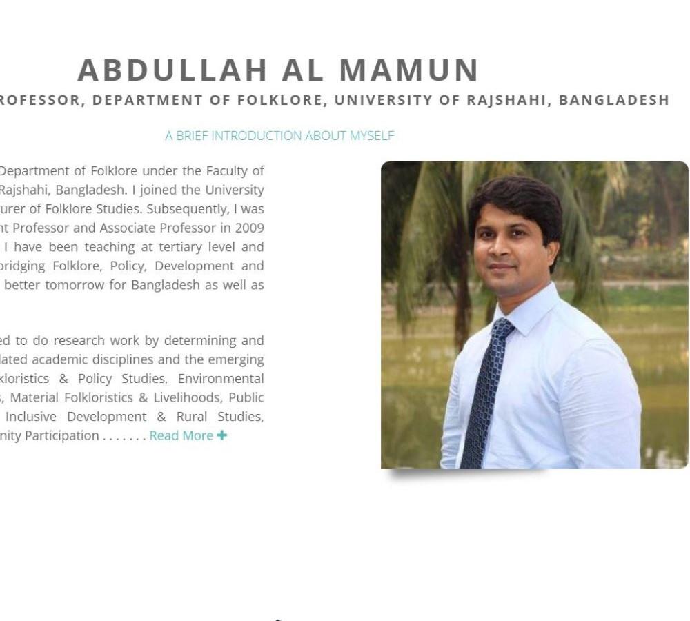 Official website of Assistant Professor